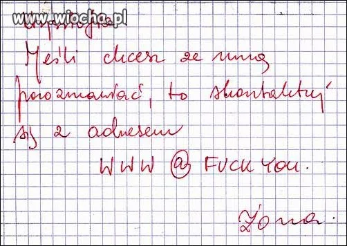 Trochę ciepłych słów