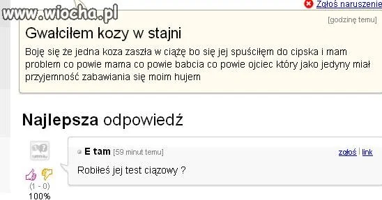 Gwałcił kozy...