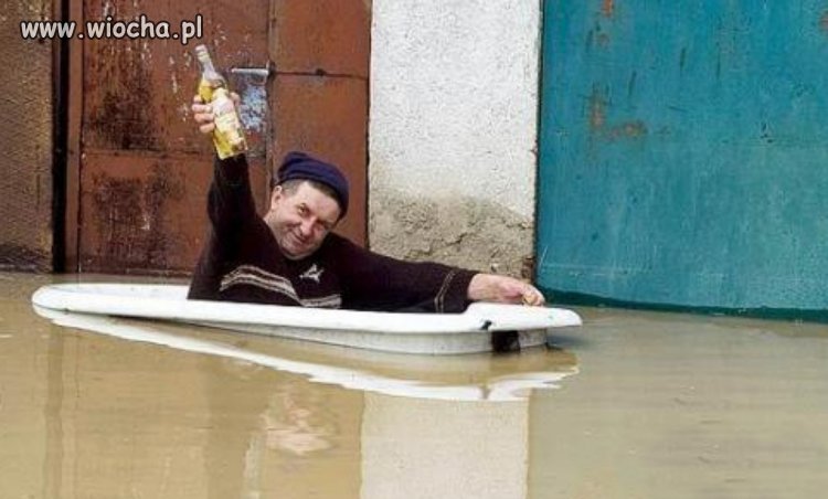 Płynie Józek, płynie ...