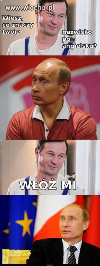 Rysiek zawstydził...