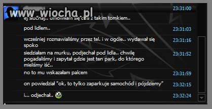 I... odjechał