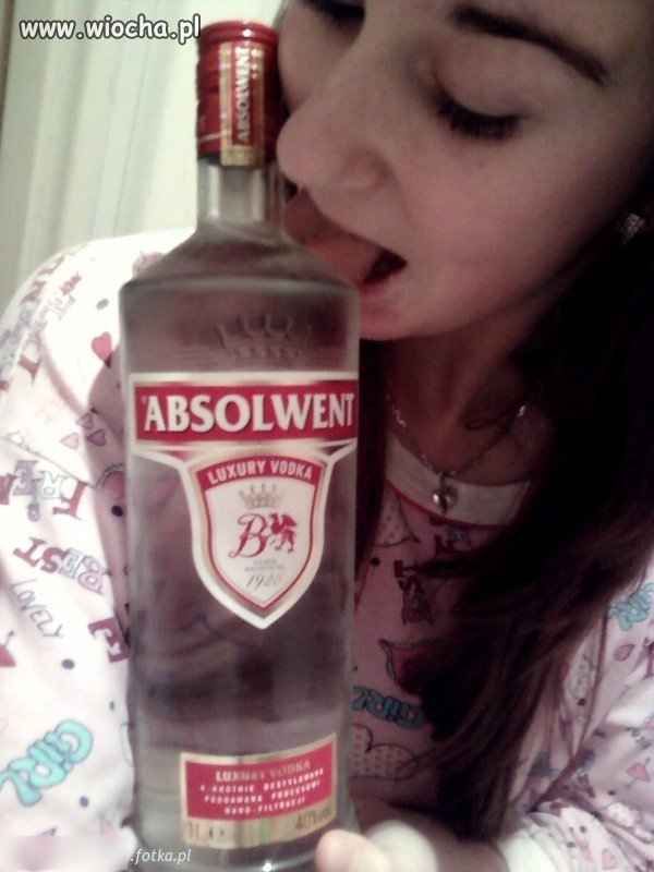 Małolata i wódka