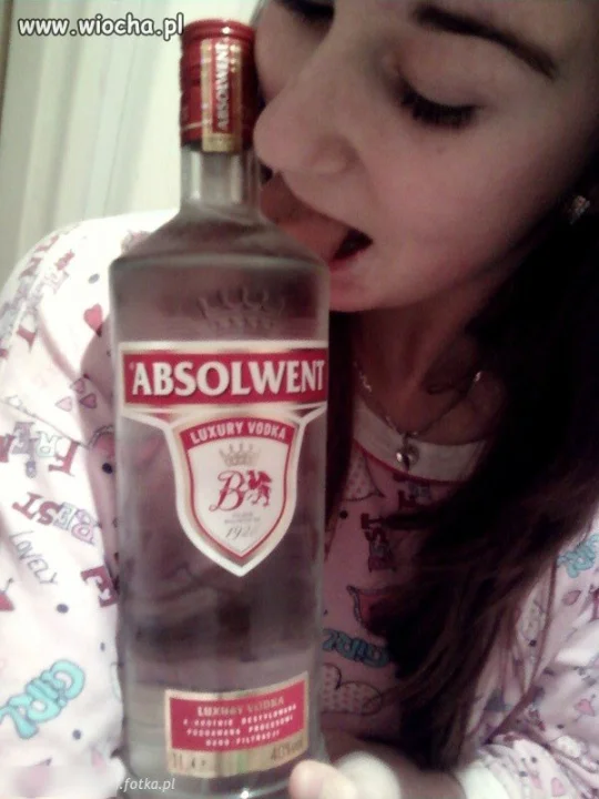 Małolata i wódka