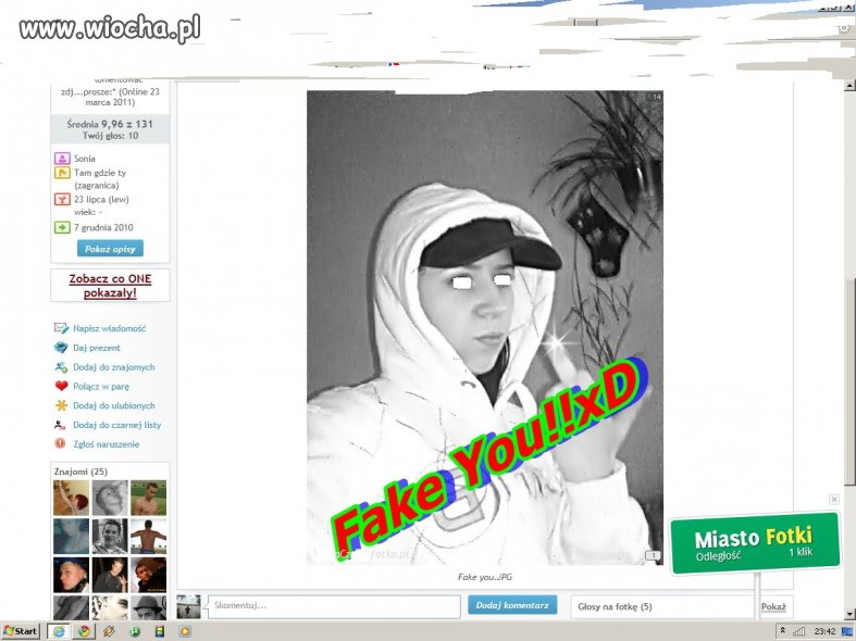 FAKE YOU...?