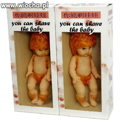 You can shave the baby ! 