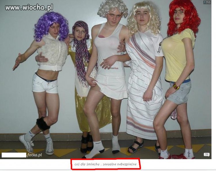 "Sexualnie niebezbiećne"