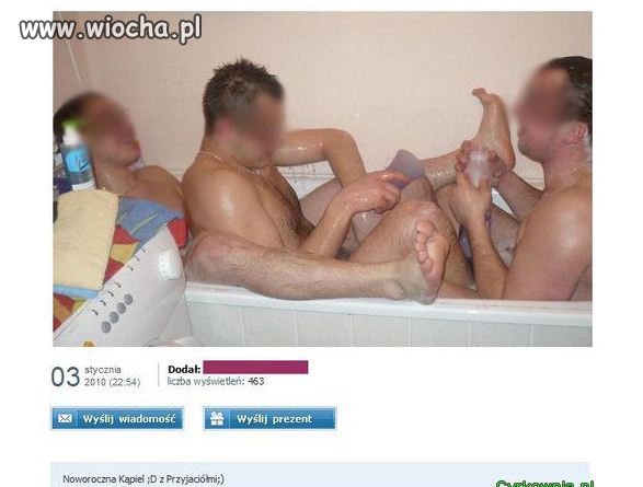 Noworoczna kąpiel