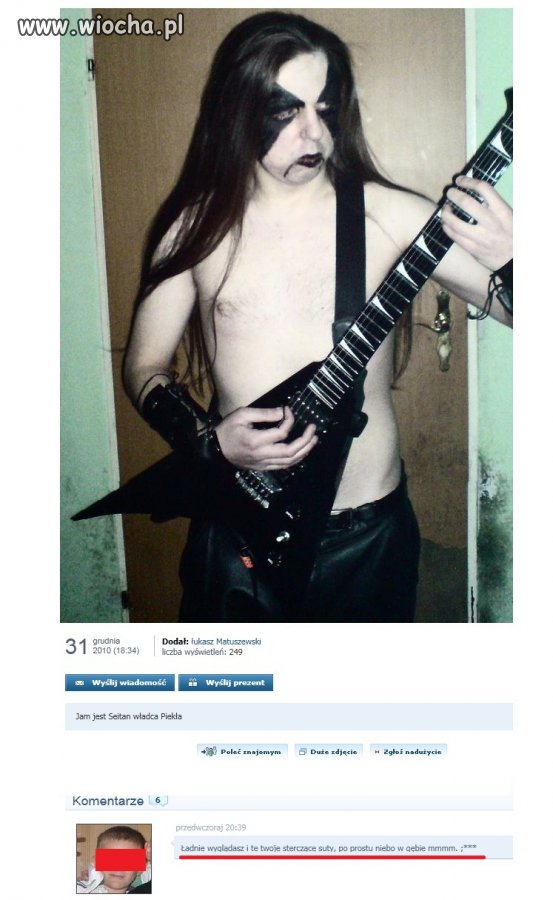 Szatan i komentarz 