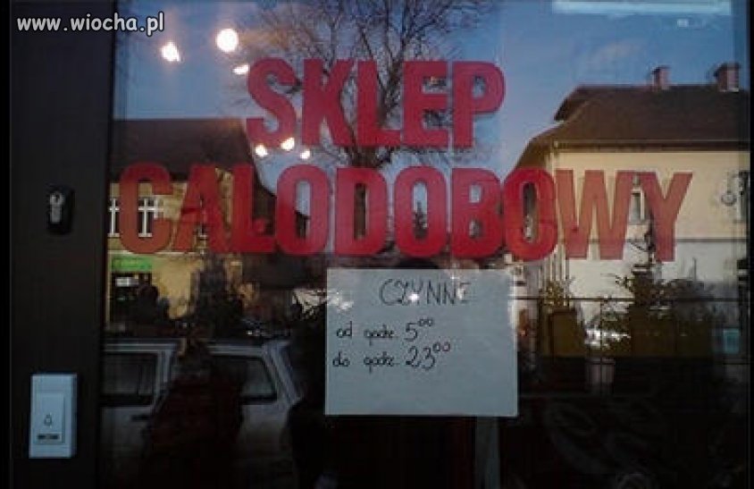 Sklep całodobowy 