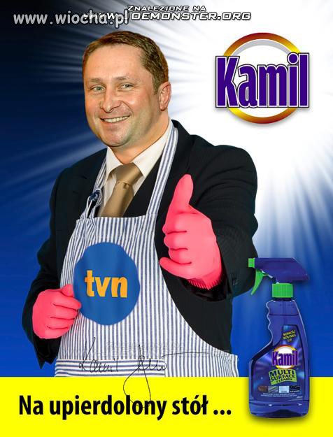 Na upierdolony stół