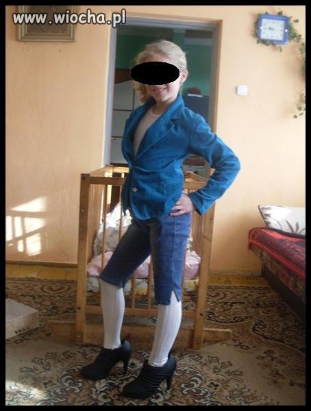 Hej mała! uroczy żakiecik,