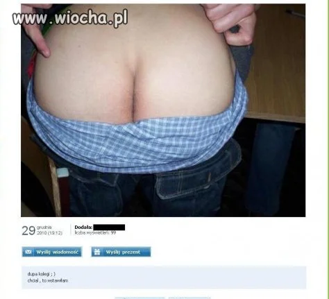 Nie ma to jak DUPĄ świecić 