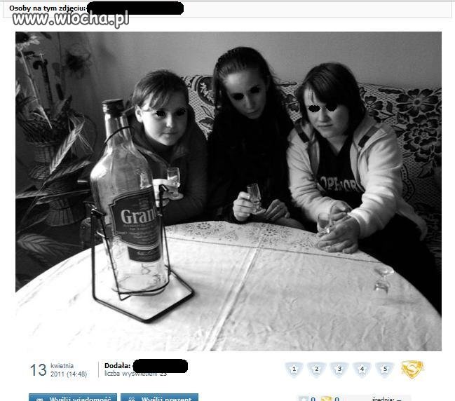 "To było na melanżu..."