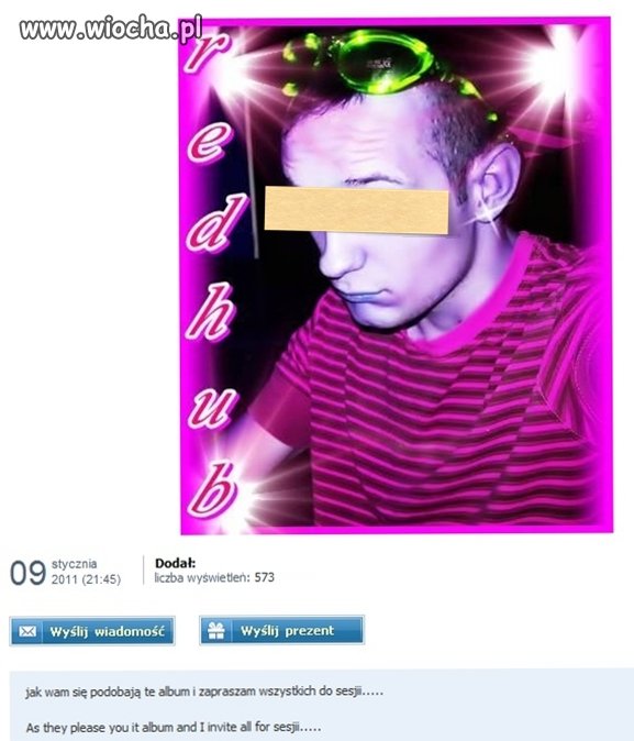 Jakiś chłop z nk przesadza ...