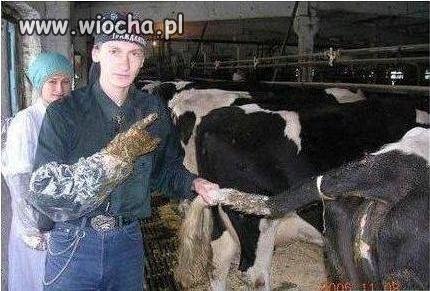 Słit fotka na wsi 