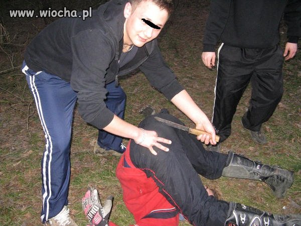 Mam nóż i nie zawaham się go użyć
