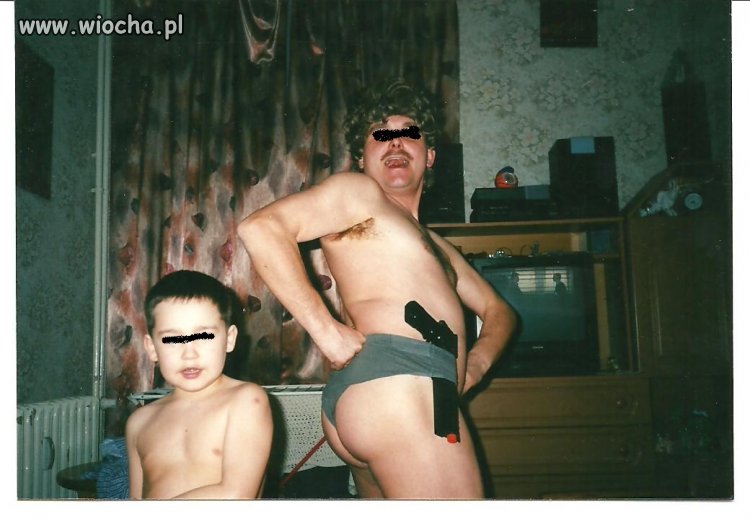 A co tam, nauczę syna jak trzeba robić...