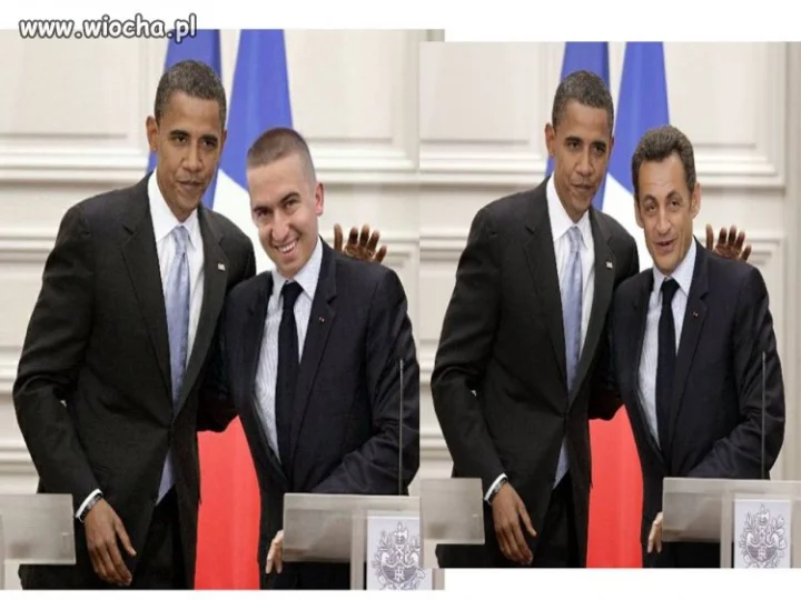 Nicolas Sarkozy i Barack Obama.