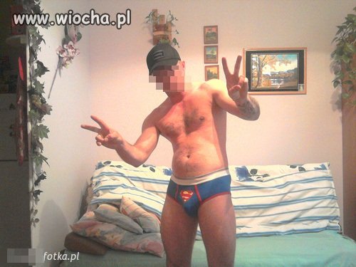 Lans na gacie superman'a 