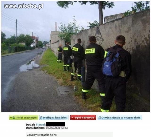 Zawody strażackie