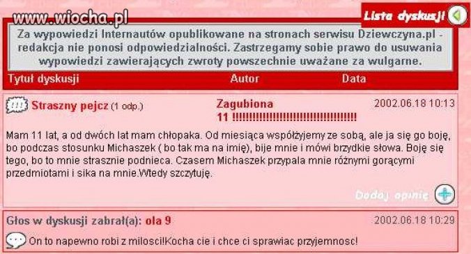 Mam 11  lat