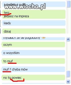 Muf, to powiec, tesz 