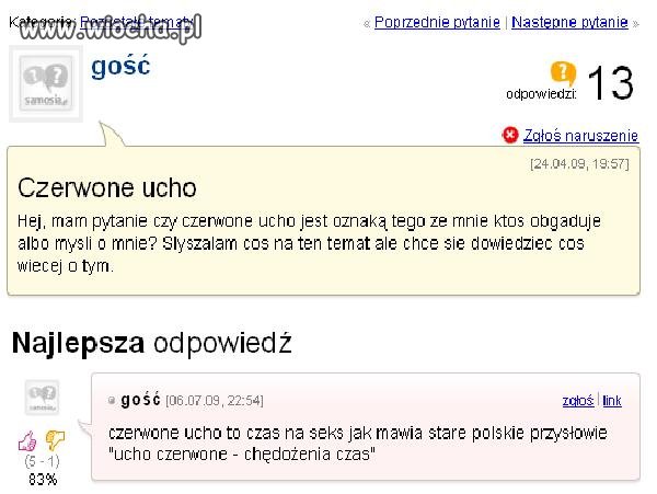 Czerwone ucho czyli czas na...
