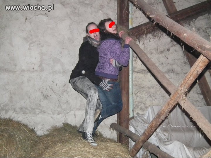 Zabawy na sianie
