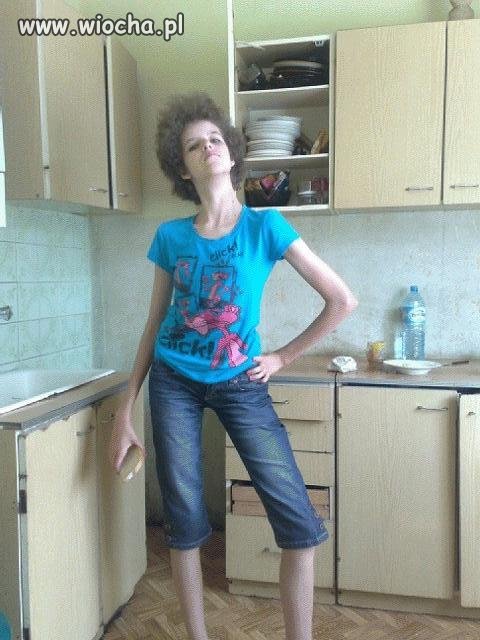 Lanserka w kuchni 