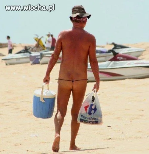 Na plaży...