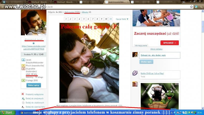 Romantyk z puszczą pod pachą