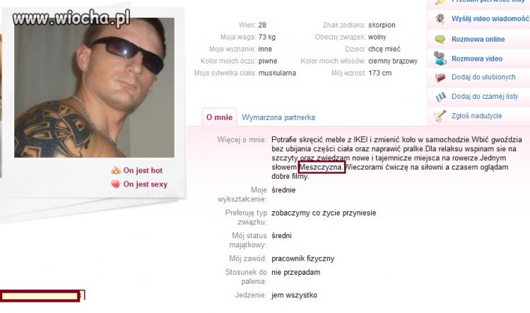 Prawdziwy meSZCZyzna potrafi wszystko...
