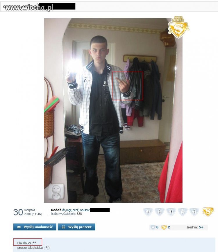 Z pozdrowieniami dla "Klaudi"