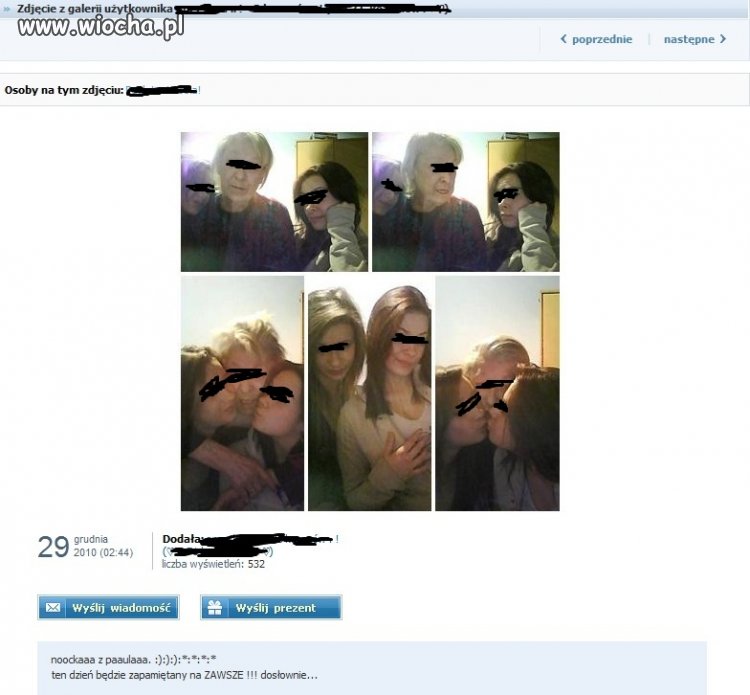 Dwie dziunie i babcia ?