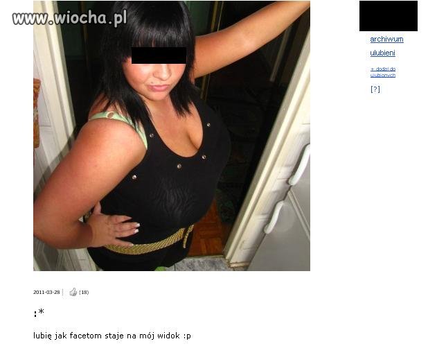 Dziewczyna lubi
