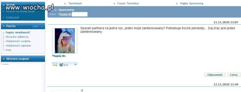Uważasz, że jej się uda