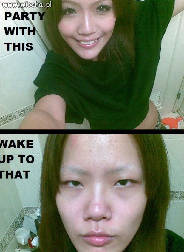 Przed i po.