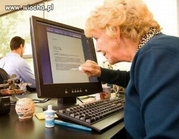 Nikt jej chyba nie nauczył jak poprawiać błędy