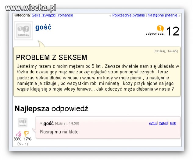 Jeśli mąż robi dziwactwa w łóżku 