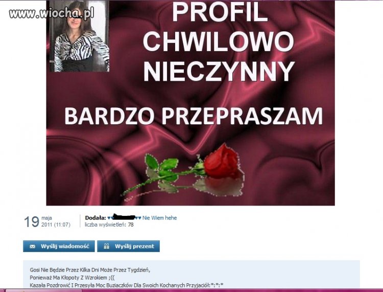 Profil nieczynny!