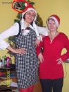 Sexowne pomocnice Śniętego Mikołaja