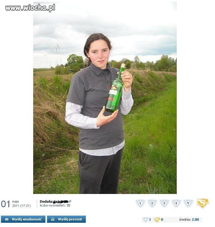 Znalazłam butelkę 