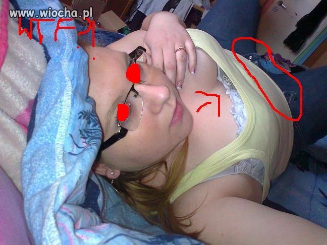 Patrząc na tą młodą dziewczynę wnioskuję :