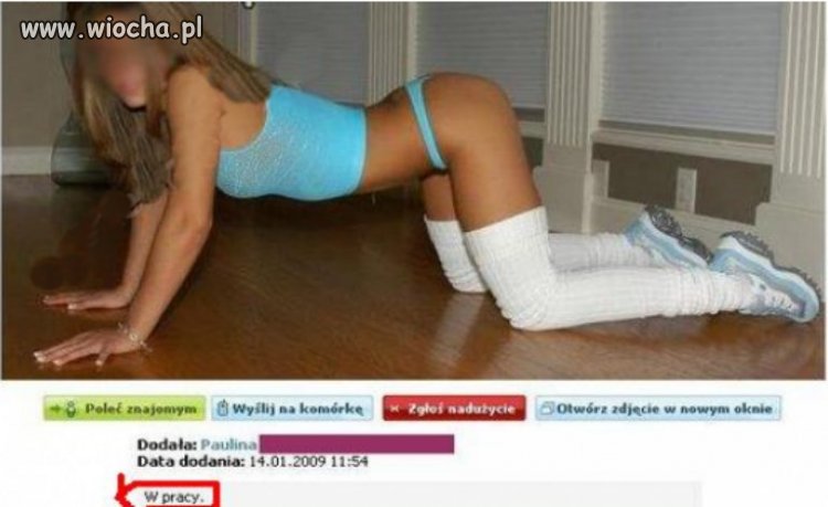W pracy