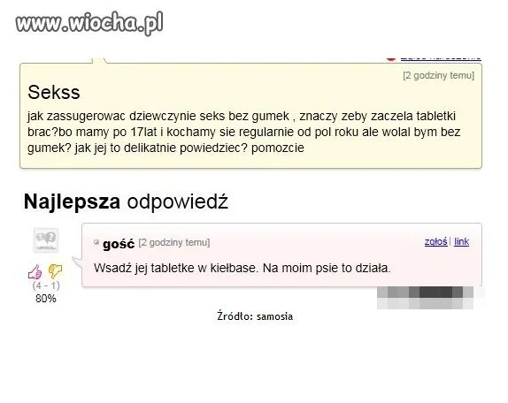 Na psa działa ..