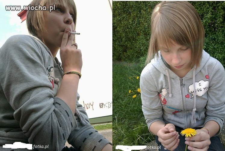 Chce być choć troche dorosła przy znajomych