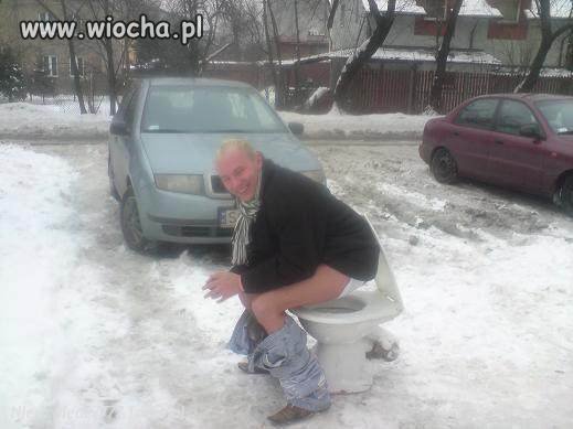 Nigdzie nie sra się tak dobrze...