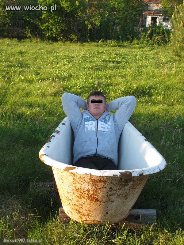Jacuzzi na wolnym powietrzu.