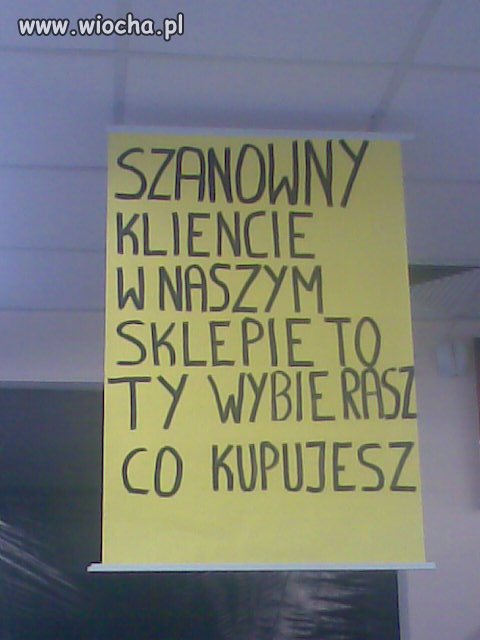 Tylko tam kupisz,