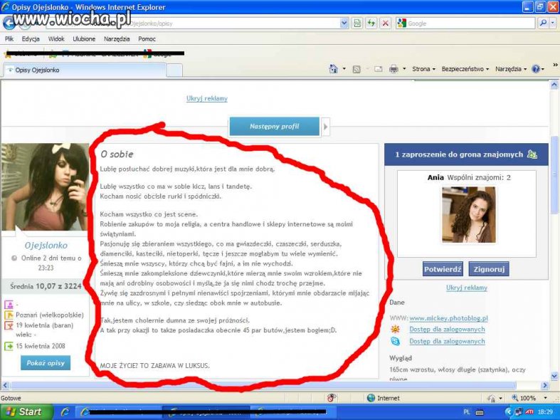"Królowa lansu"